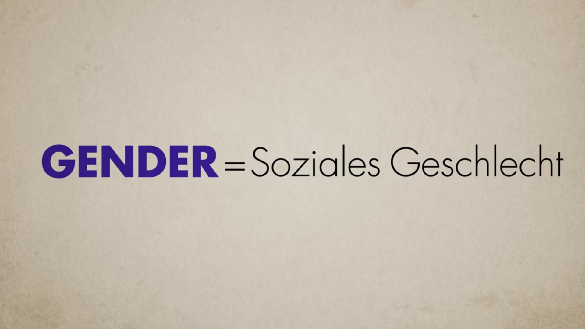 gender mainstreaming